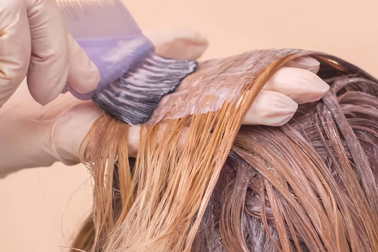 you can put hair dye on wet hair LEWIGS